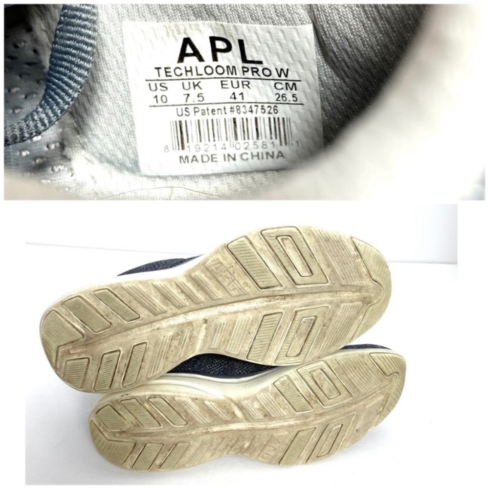 APL Lululemon TechLoom Pro Workout Sneakers Metallic Silver - Picture 10 of 12